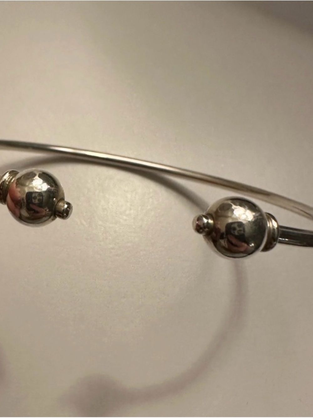 Eden hand arts open double ball bracelet